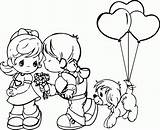 Precious Moments Coloring Pages Christmas Valentine Drawings Valentines Drawing Kids Printable Angel Romance Couples Bride Print Clipart Praying Tricycle Groom sketch template