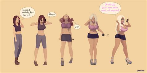 What Happened Bimbofication Sequence By Sortimid On Deviantart