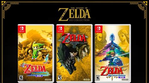 hd zelda switch collection  games    youtube