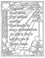 Thessalonians Coloringpagesbymradron Bible Rejoice Adron sketch template