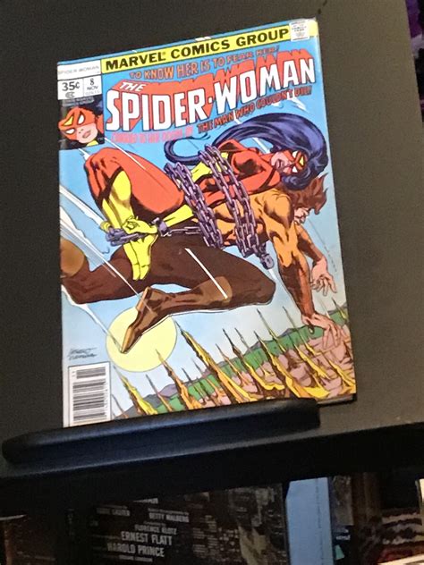 Spider Woman 8 1978 Hi Grade Infantino Art Key Vf Nm Wow Comic