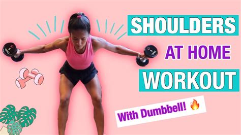 Best Shoulder Workout For Women With Dumbbells Only