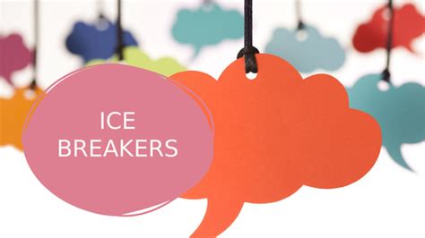 Icebreaker Activities Teaching Resources