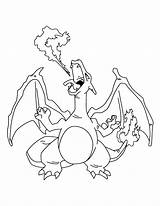 Coloring Charizard Mega Pages Colouring sketch template