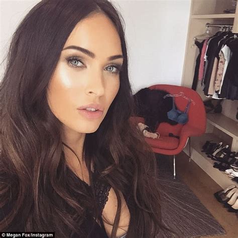 Megan Fox Flashes Sports Bra Beneath Sheer Top For Yoga Daily Mail Online