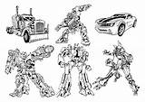 Coloring Transformers Invincible Autobots sketch template