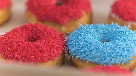 Homestyle Bake Toowoomba Bake Blue And Maroon Doughnuts For State Of