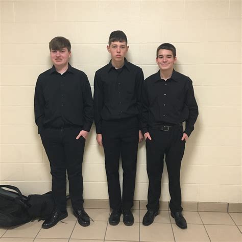 high school band concert wear coldwater cavalier band