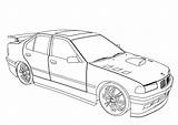 Car Tuning Sports Bmw Drawing Coloring Transportation Luxury Drawings Pages Printable Cars Getdrawings Kb sketch template