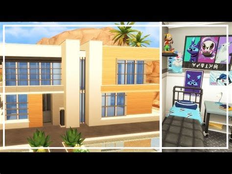 sims  modern house speed build part  youtube
