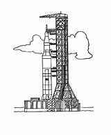 Apollo 13 Coloring Space Shuttle Misson Before Era Clipart Pages Kids Kidsplaycolor Clipground ชม เข sketch template