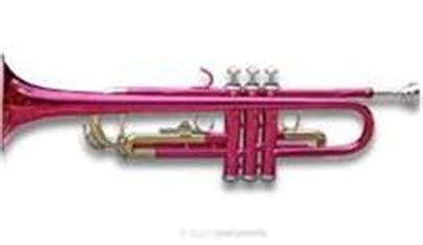 pink trumpet instrument pink  trumpet instrument band geek