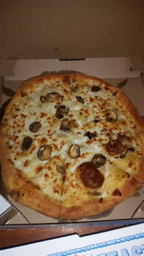 pizza   ordered  dominoes  double mushrooms rshittyfoodporn