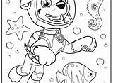 Coloring Pages Robo Lucky Paw Patrol Charms Dog Getdrawings Getcolorings sketch template