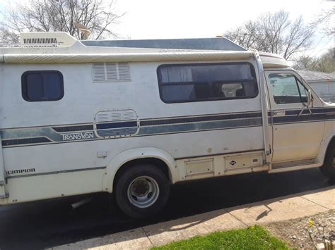1989 Ford E350 Transvan Camper For Sale In Tinley Park Illinois