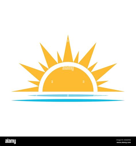 sun  setting  icon vector sunset concept  graphic
