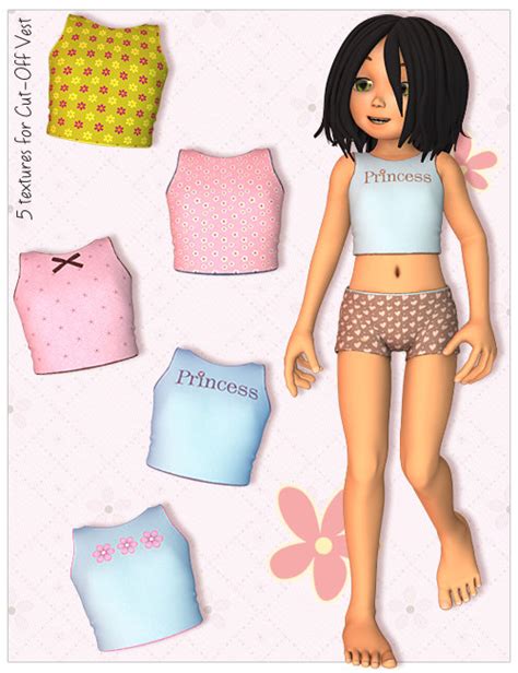 carefree for sadie clothing pack one daz 3d