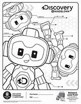 Coloring Mindblown Robots sketch template