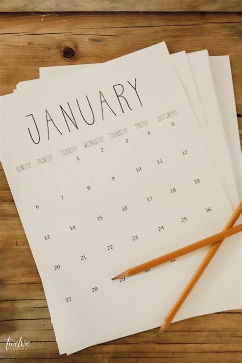 free rae dunn inspired 2021 printable calendar printable