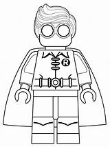 Coloring Pages Batman Lego Robin Movie Choose Board Print sketch template