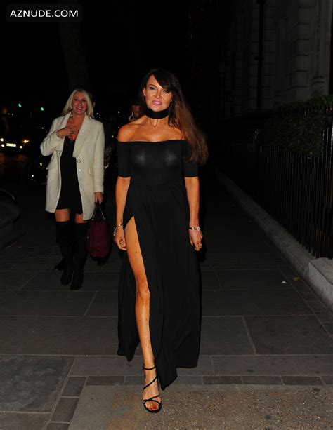 Lizzie Cundy Pantyless At Spectacle Wearer Of The Year At No 8