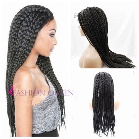 Thick Braid Synthetic Africa American Heat Resistant Wigs Top Quality