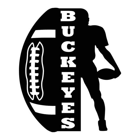 buckeyes football instant   vector eps dxf svg etsy