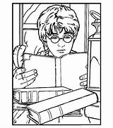 Potter Harry Coloring Pages Printable Kids sketch template