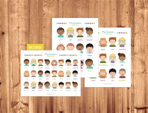 Emotion Flashcards Little Graphics