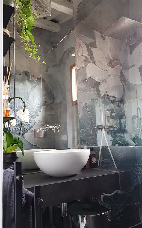 Per tali tipologie di ingresso sono . Carta da parati per ambiente bagno - Morosin Ceramiche