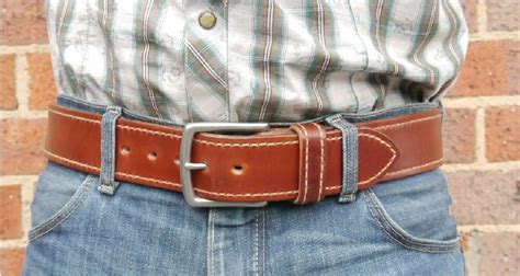 mens wide leather belts  jeans uk semashowcom