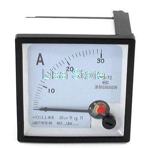 ac   gauge amp ammeter analog current panel meterammeter analog