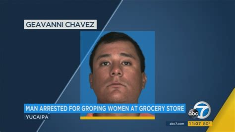 man arrested for groping women at yucaipa stater bros abc7 los angeles
