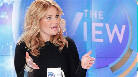 the view denies purposely leaving conservative candace