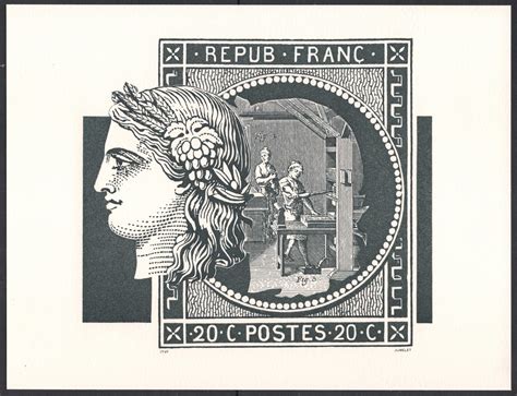 heritage   french stamp