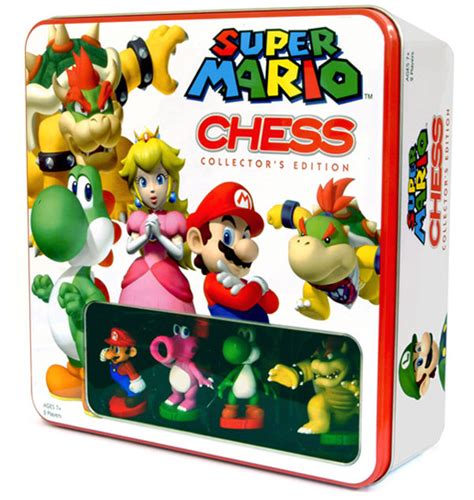 Super Mario Chess Set Peach To Goomba 4 Checkmate