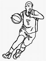 Basketball Player Clipart Clip Cliparts Library Clipartbest Realistic Clipground sketch template