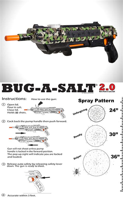bug  salt  gun lets  shoot flies  salt   powerful  original techeblog