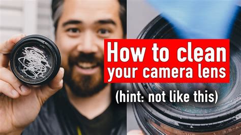 worst ways  clean camera lenses youtube