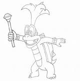 Koopa Iggy Coloring Pages Koopalings Morton Mario Super Colouring Lineart Lemmy Deviantart Printable Mobile Getcolorings Print Color Fresh Search Crash sketch template