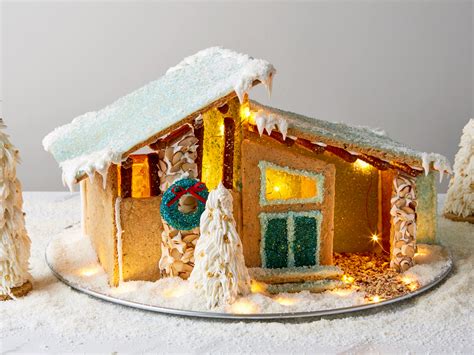 gingerbread house decorated door client alert