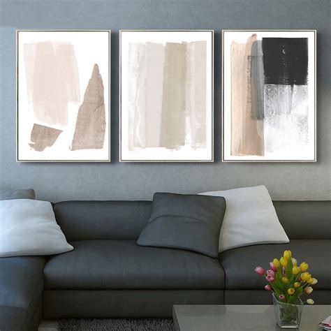 abstracts art print wall art brush painting canvas prints poster