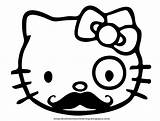Kitty Hello Coloring Pages Printable Nerd Colouring Color Glasses Print Wallpaper Book Cool Drawing Sheets Cute Wallpapers 780d Sir Cat sketch template