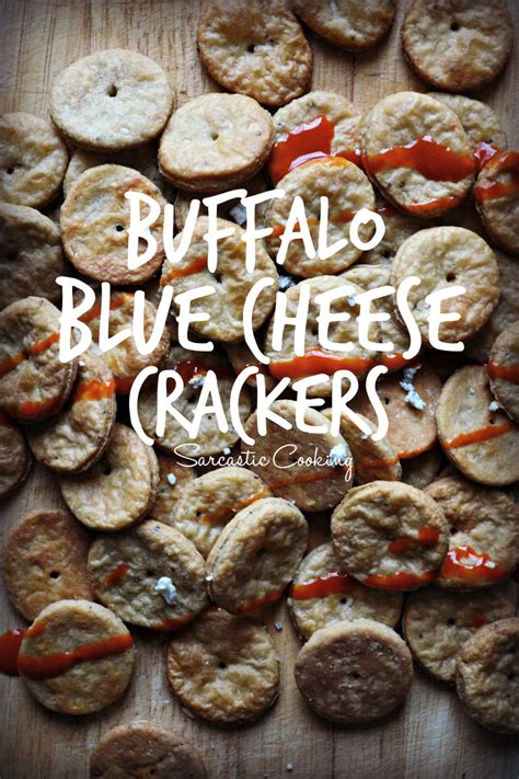 buffalo blue cheese crackers