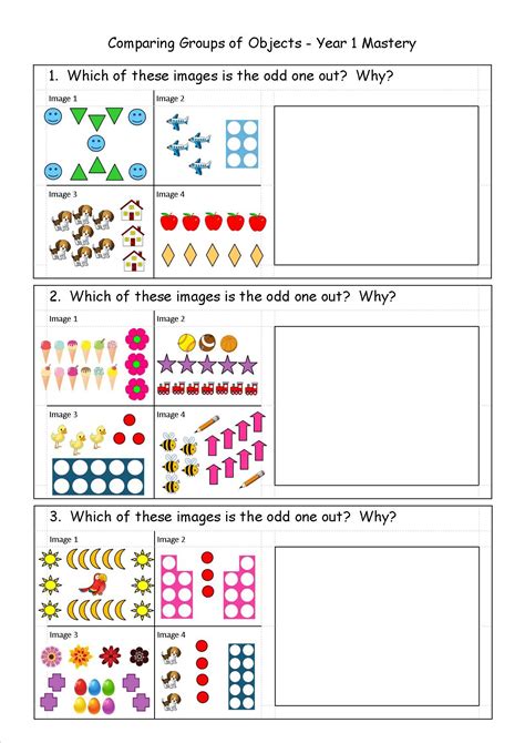 eyfs ks year  sen numeracy teaching resources reasoning  problem solving worksheets