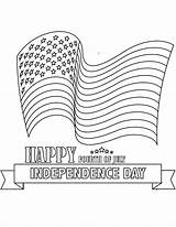 Coloring Independence July Happy Pages 4th Fourth American Printable Kids sketch template