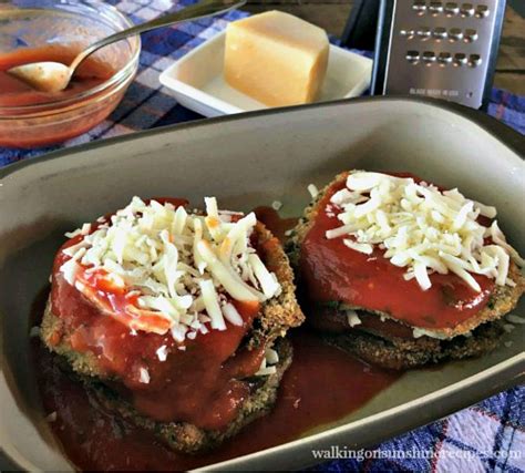 the secret to healthy baked eggplant parmesan dinner recipe