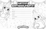 Birthday Invitations sketch template