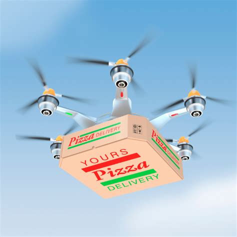 drone food delivery services work
