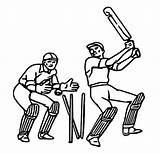Cricket Giocatori Joueurs 2122 Morningkids sketch template